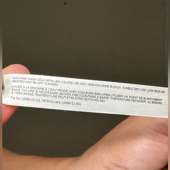 Blush pink corset style tank top; Cropped; Size Small - Picture 5 of 6